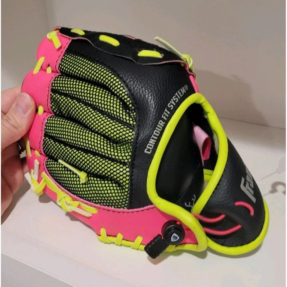 Franklin Sports Kids Youth Baseball Softball Teeball‎ Neo Grip Glove Pink 9